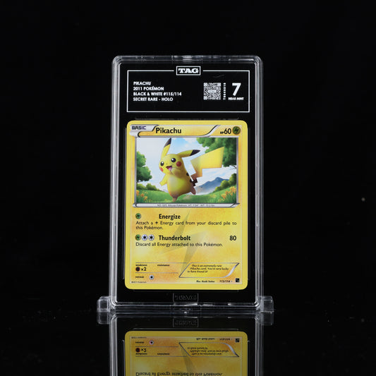 TAG 7 Pikachu | Black & White 115/114
